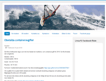 Tablet Screenshot of linsurf.com